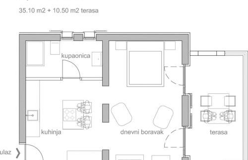Studio Apartment Stela - Foto 6