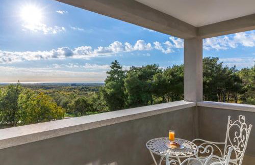 Villa Sterpazzi near Poreč with heated private pool, sea view, jacuzzi and sauna - Foto 48