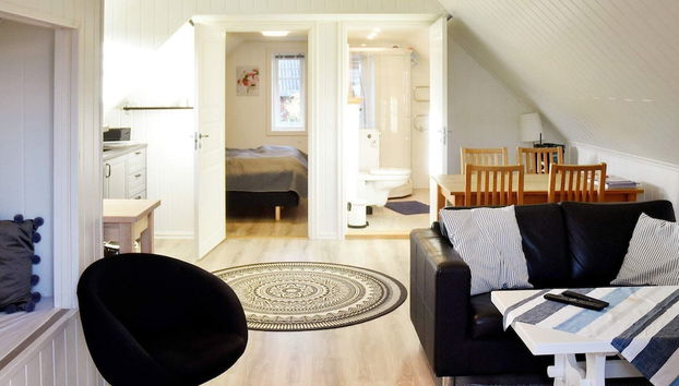 3 Person Holiday Home in Oksvoll - Foto 5, Zona de estar