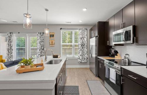 1 Bed Self Check-in pool Gym 30 plus Day Stays - Foto 9