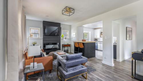 The Akron Retreat: Modern 3-Bedroom Oasis - Foto 5