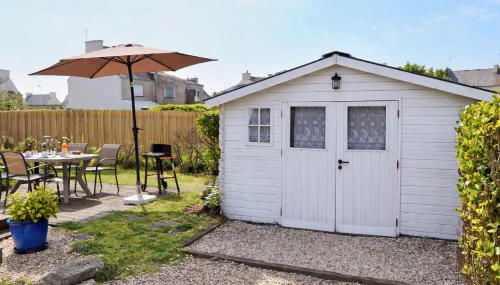 LocaLise - M3B - Souvenir du Guil - Maison de plain-pied avec jardin clos au Guilvinec - Tout à pied, plages, port, centre, commerces, marché - Wif inclus - Linge de lit inclus - Animaux bienvenus - Foto 5, Garden, Garden view