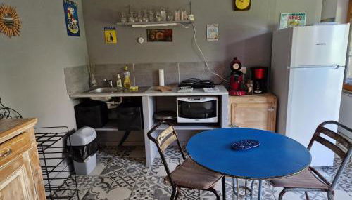 Gite L'Atelier studio de plain pieds accès piscine - Foto 5