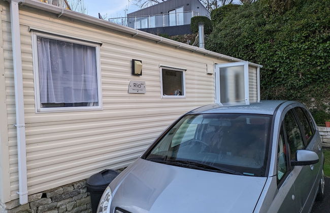 Homely 2 bed Caravan in Portland Dorset - Foto 11