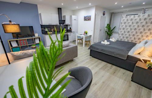 HANNIBAL - Design Studio-Apartment Tulpe 9, Parkplatz, Küche, HighSpeed-WLAN - Foto 2