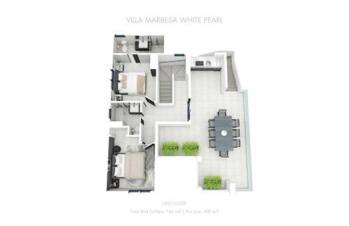 VACATION MARBELLA I Villa Marbesa White Pearl, Two Private Pools, 3min walk to the Beach, Fastest WiFi, Built in 2024 - Photo 24