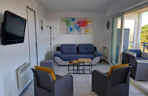 Plain-pied, terrasse, piscine, pleine vue mer, plage à 6' à pied, parking, wifi - Foto 46