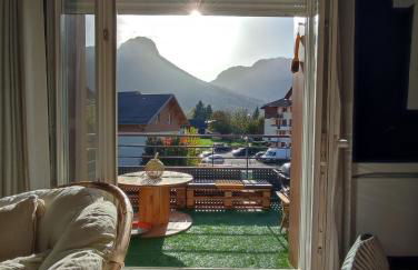 Appartement plein centre village, vue montagnes, proximité immédiate lac - Foto 12