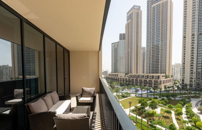 Homey Park View 2BR in Dubai Creek Harbour - Foto 3