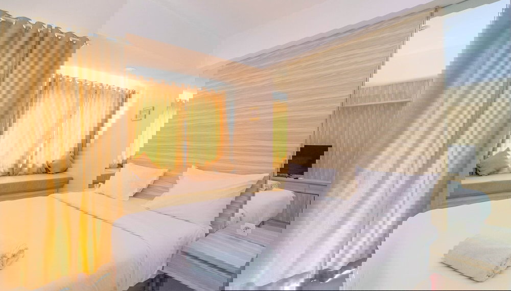 Warm and Homey Studio at The Oasis Cikarang Apartment - Foto 1, Imagen principal