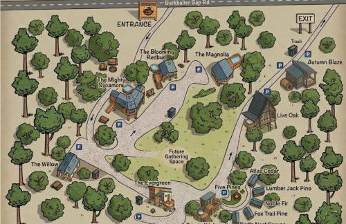 Blooming Redbud Treehouse with private hot tub - Foto 2