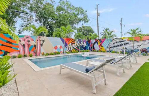 Exclusive Oasis, Exotic Pool & Miami Inspired Art - Foto 22