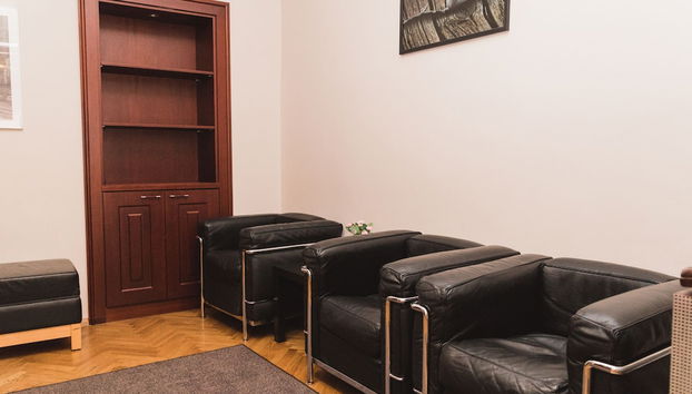 Zona de estar del vestíbulo