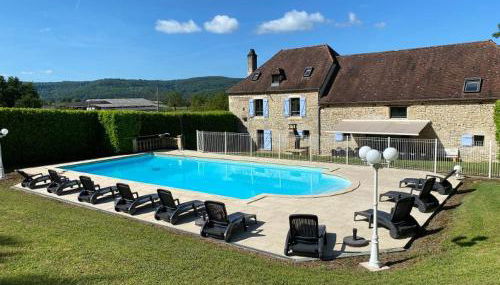 Gîte Loêtitia à la campagne 21 peoples , 9 rooms, pool - Foto 4