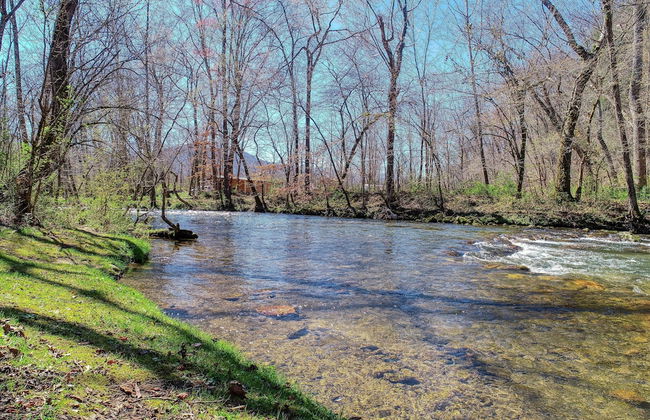 Creekside Memories - 2 Bedrooms, 2 Baths, Sleeps 6 Cabin by RedAwning - Foto 12