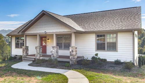 5 Mi to Dtwn, Stunning Views Weaverville Retreat! - Foto 2