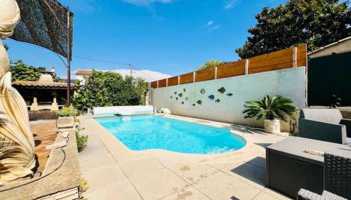 Studio Soleil - Piscine, Parking, Jardin, Calme, Wifi, 2 personnes - Foto 2