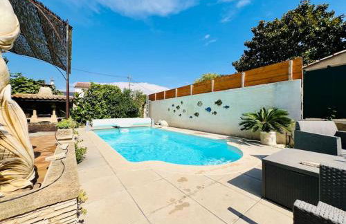 Studio Soleil - Piscine, Parking, Jardin, Calme, Wifi, 2 personnes - Foto 2