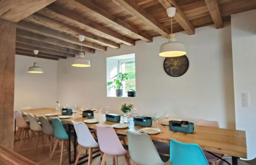 Gîte de rural de 15 personnes, bain nordique, rivière et nature - Foto 37