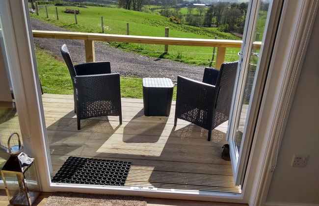 Cleeves Cabins, Arran Luxury Lodge With hot tub - Foto 16