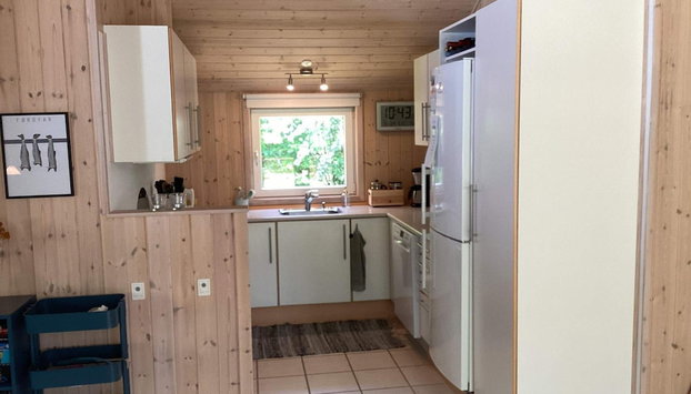 6 Person Holiday Home in Oksbol - Foto 5, Cocina privada