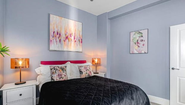 The Lanes Comfy Condo Walk to Beach King Bed - Foto 3, Habitación