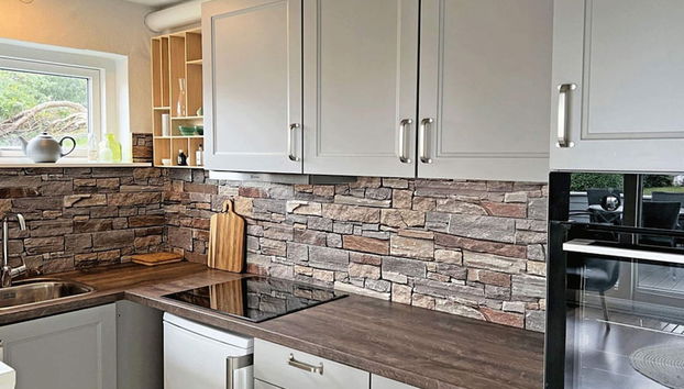 4 Person Holiday Home in Allinge - Foto 5, Cocina privada