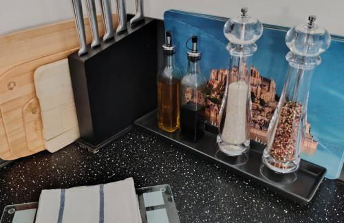 Terrasse du Mont St Michel, vue imprenable, appart cosy proche Mont St Michel - Foto 14