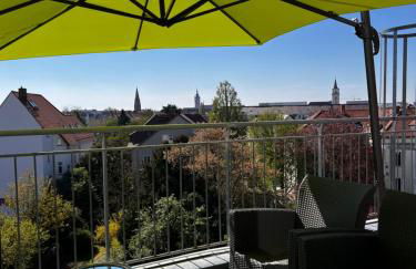 City-View Studio with Balcony, Dessau - Foto 5