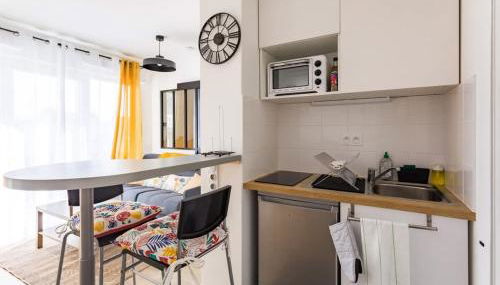 L'Ivoire - Joli appartement - 1 chambre avec - Foto 5, stove