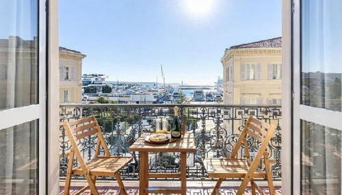 DELUXE SEAVIEW BALCONY - 2 min PALAIS & BEACH - Foto 2