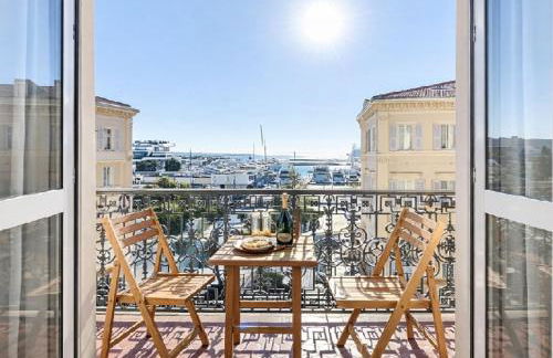 DELUXE SEAVIEW BALCONY - 2 min PALAIS & BEACH - Foto 2