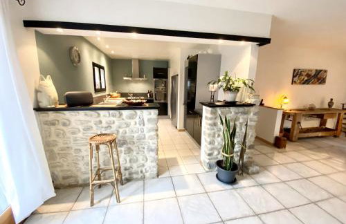GITE DE L'ASPE 135m2, 6p, 3ch avec piscine privative, jardin ombragé clos - Foto 30