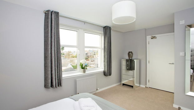Modern Apartment Near River Dee and Aberdeen City - Foto 4, Habitación