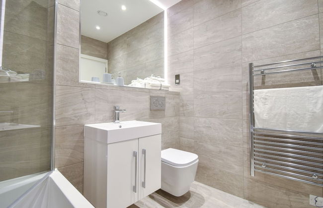 Silbury MK City Apartment With Parking - Foto 14