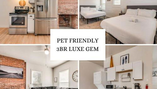 Stockyards- 4min Pet Friendly 3BR Luxe Gem - Foto 2