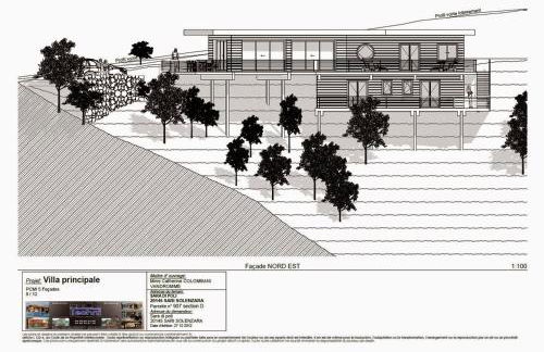 Villa l'Alpana en bois vue mer a 180 degres - Foto 40