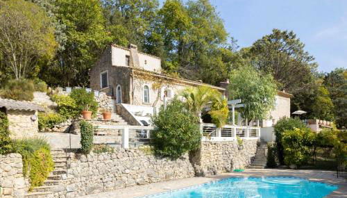 Authentique "mas" Provencal avec sa grande piscine, havre de paix en pleine nature ! - Foto 5, Garden, Garden view