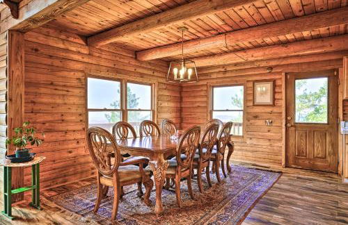 Stunning Log Cabin with Great Views, Firepit, Deck near Twain Hart - Foto 10