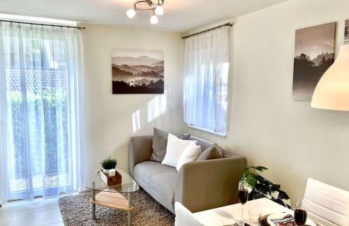 RelaxApartments BLACK FOREST DIAMOND direkt an der Hornberger Freilichtbühne - Sonnenterrasse mit Blick auf das Hornberger Schloss, schnelles Internet, für bis zu 2 Personen - Foto 5