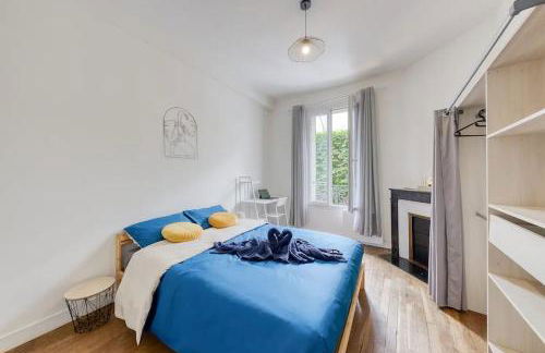 Cosy bleu proche arena JO (Bercy), RER C, métro 7 - Foto 9