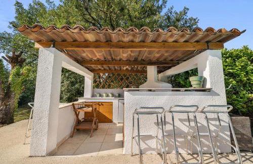 Villa Madiana - "Le Diamant" climatisée, piscine privée chaufffée, Fitness,proche Cannes, Grasse - Foto 12