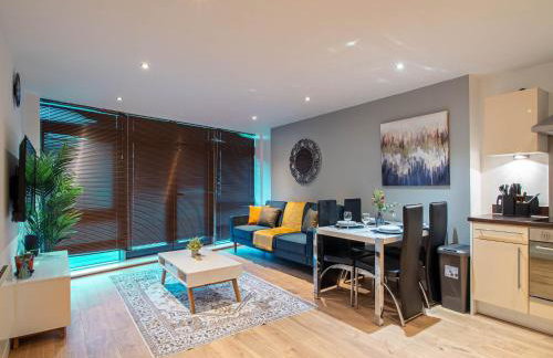 Balcony Waterside 2-Bed Apartment Central Leeds - Foto 14