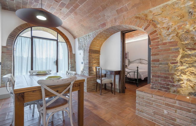 Le Volte Apartment Pool, Wifi In Monteriggioni - Foto 5