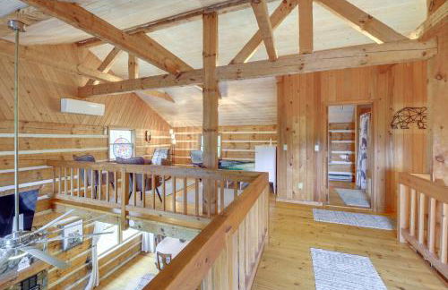 Ashe County Log Cabin Mountain-View Deck, Sauna - Foto 22