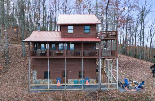 Eagles View Ridge - Gorgeous Mountain Views from the Hot Tub + Firepit - Foto 59