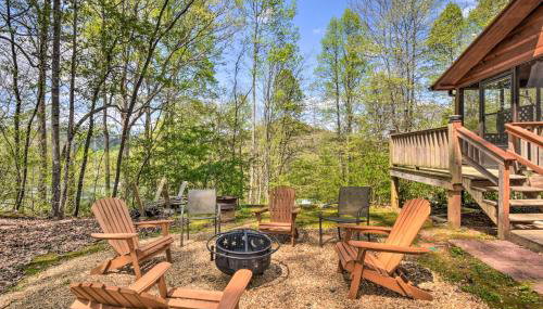 Cozy Hiawassee Cabin with Fire Pit and Mtn Views! - Foto 1