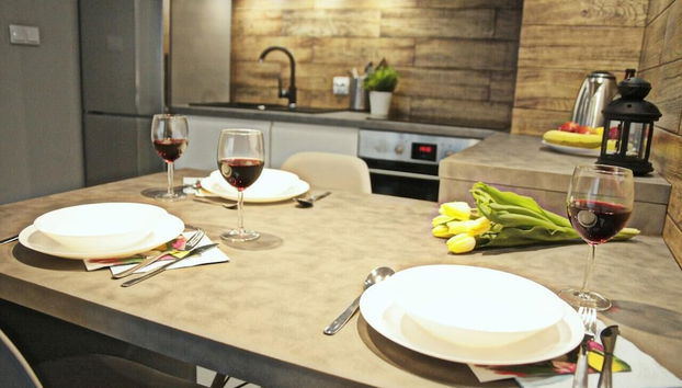 Essbereich im Zimmer