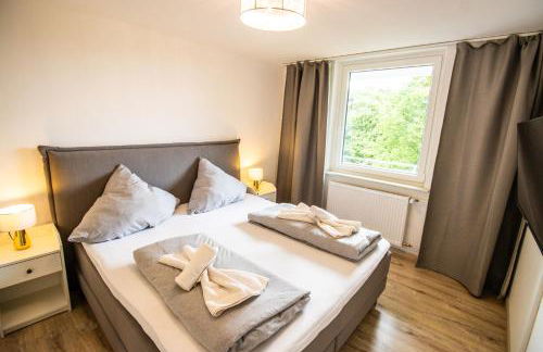 Messe-Apartment für 5 Gäste mit Balkon und Lift - Foto 2