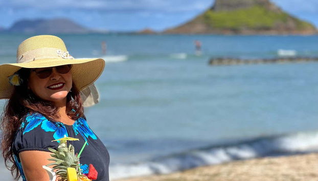 Visit the beach with a drink in hand!